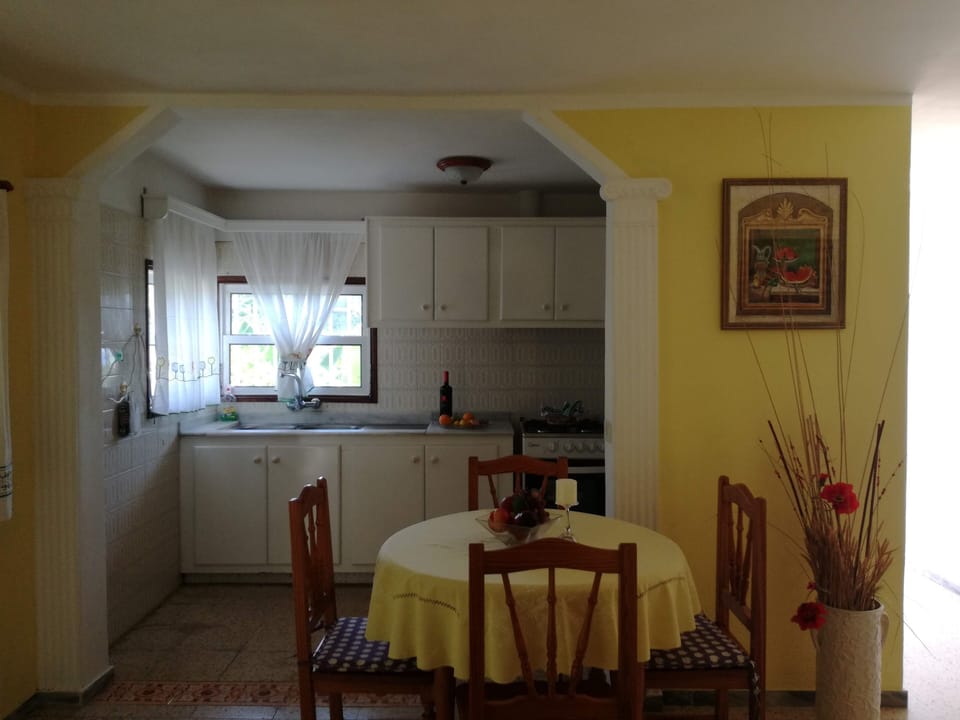 Kitchen and dinning area
