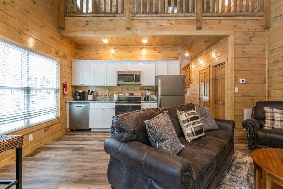 Queen Sleeper Sofa Downstairs Living Room!
