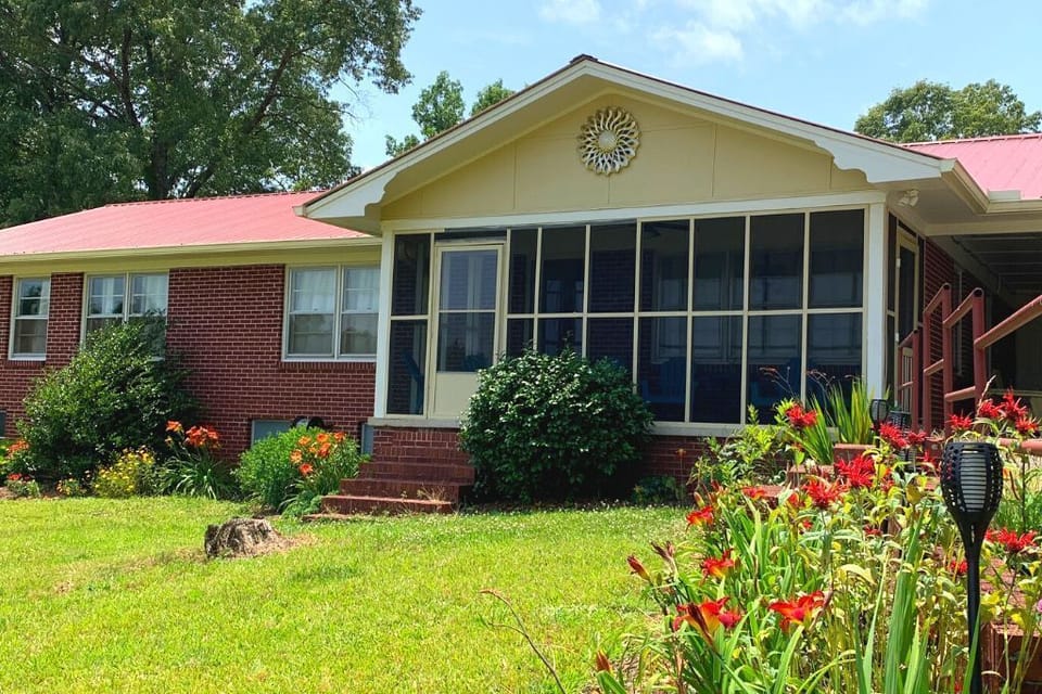 Front of the house mid-June