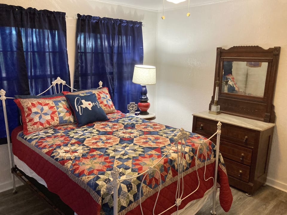 Another walking trail by the creek.  Unfortunately the creek is dry now.