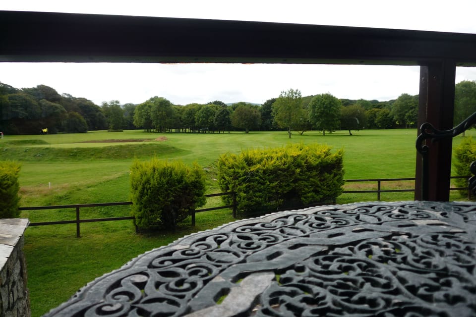 View from typical lodge