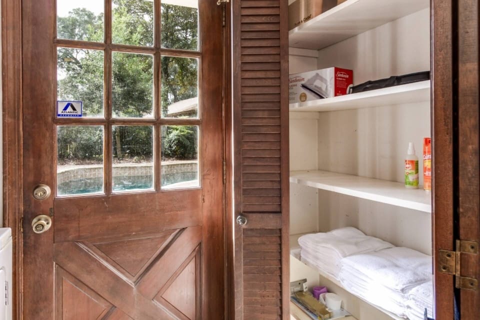 Extra Pool Towels, Laundry Supplies, Bug Spray and Sunscreen!