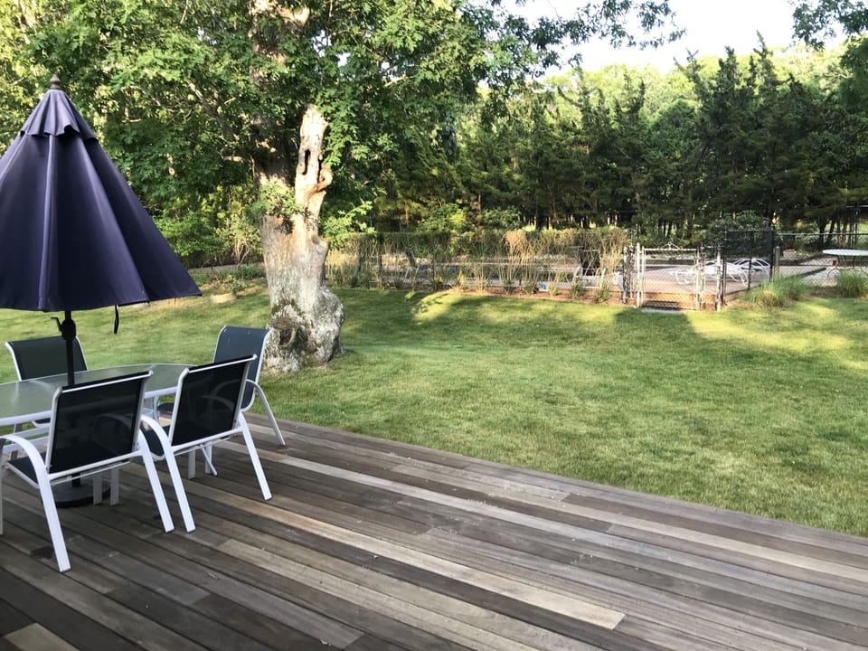 Rear deck 