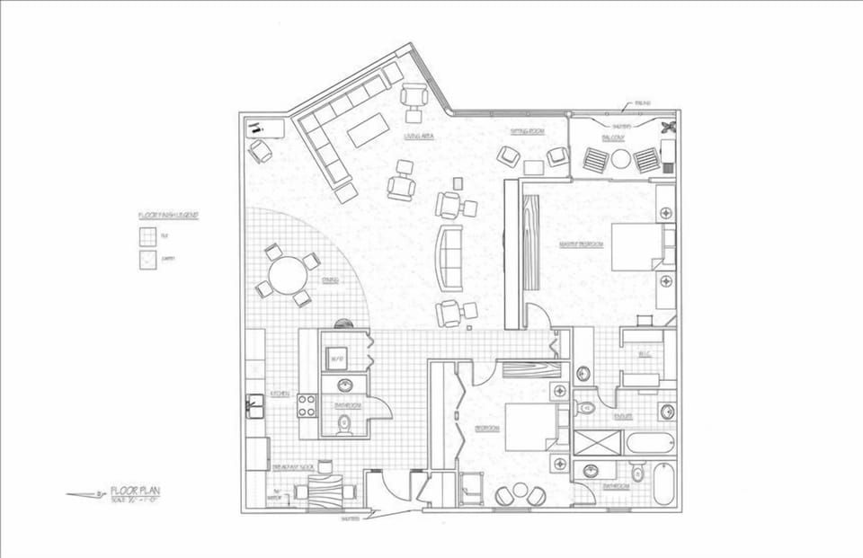 View of Floor plan of Condo
