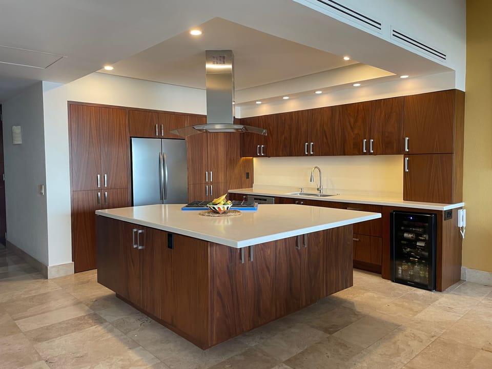 Plenty of room for all the "chef's" in the family . . .