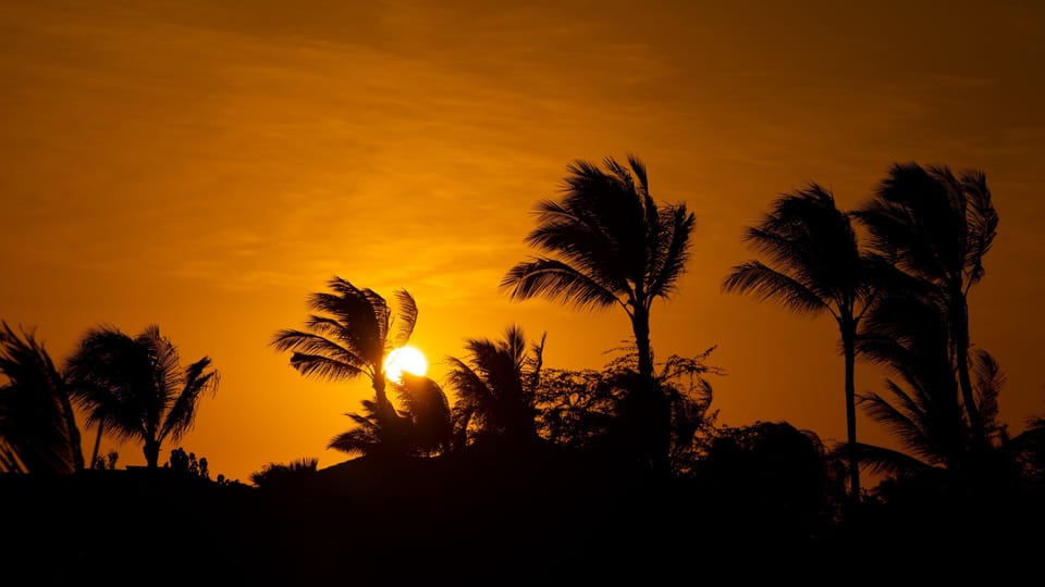 Hawaii has the best sunsets!