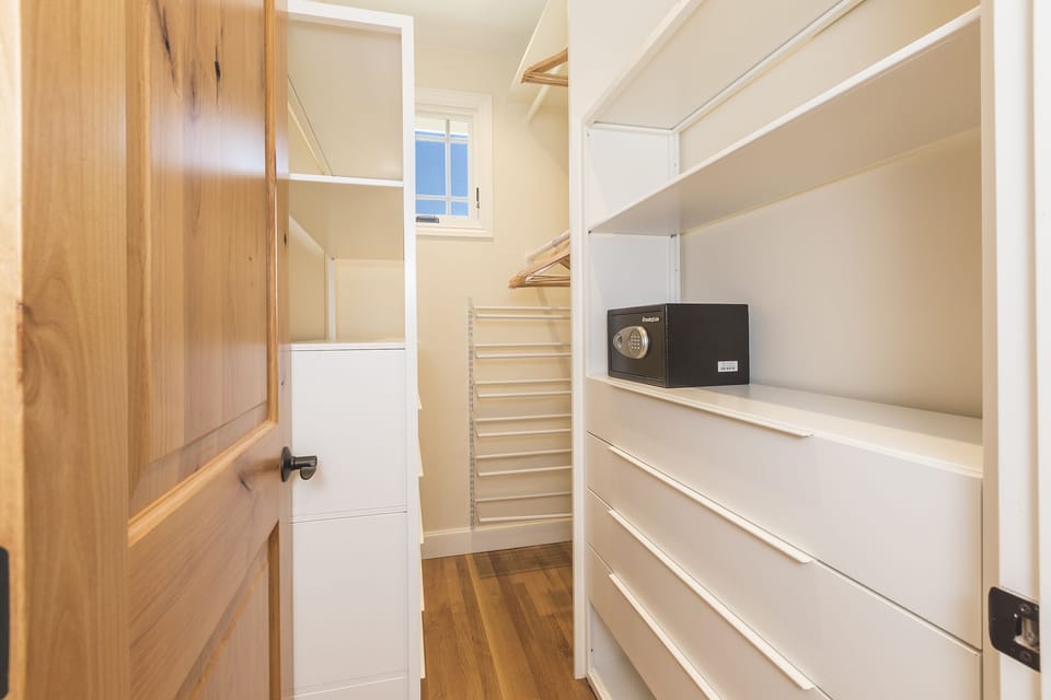 Walkin Closet attached to Master Bedroom.-