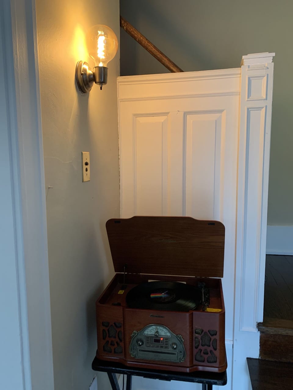 Record player, radio, USB