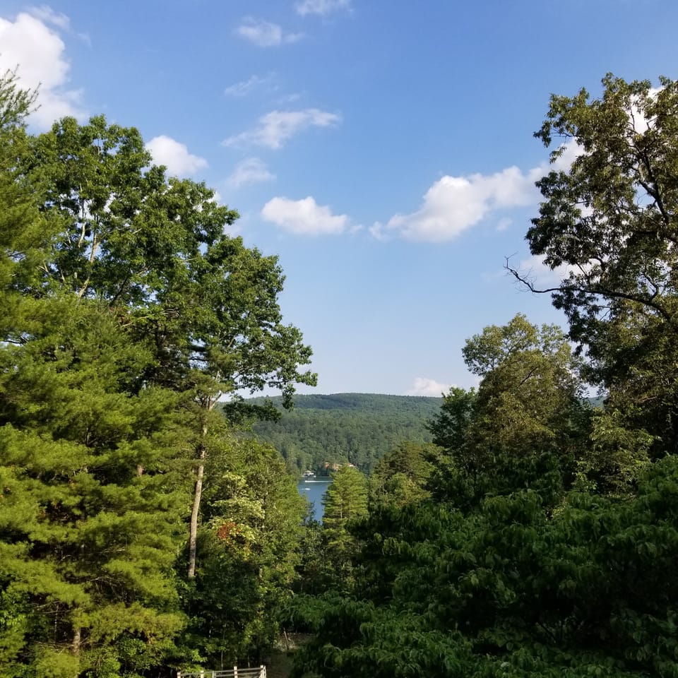 View from front porch