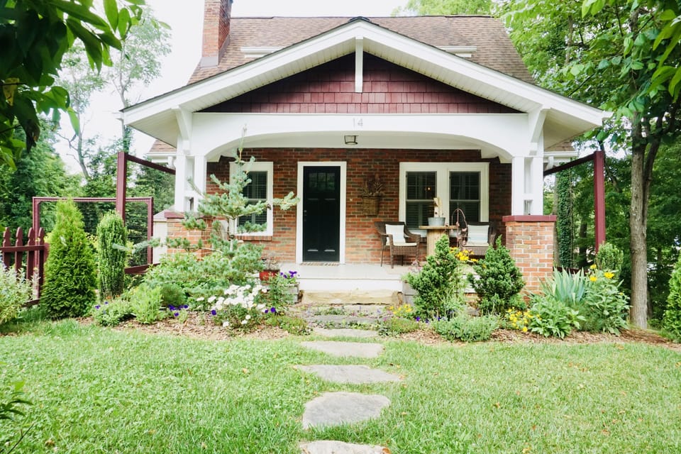 Front of the house