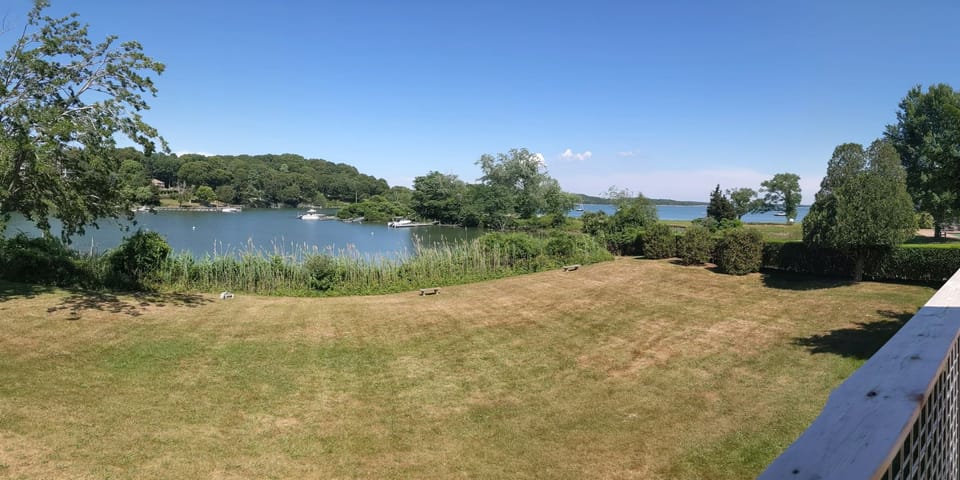 huge back yard