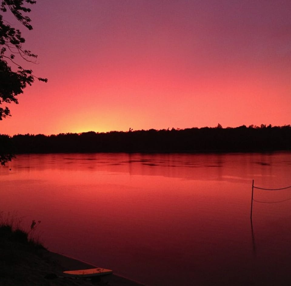 From the Duncan Cottages Boat House Deck