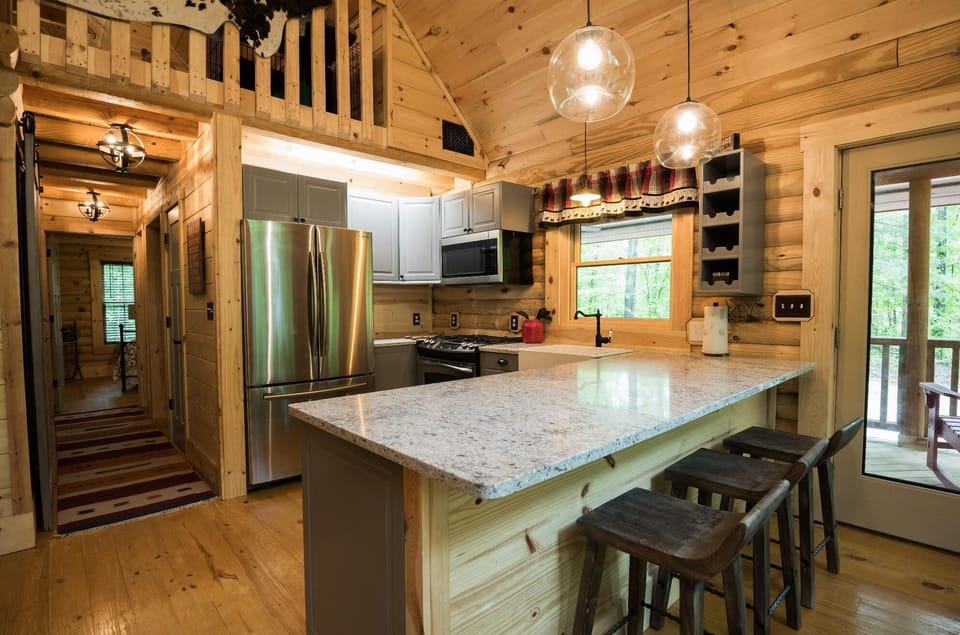 High end kitchen for gourmet meals