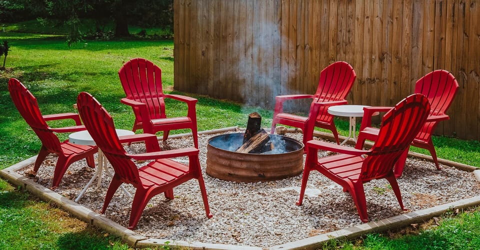 Have fun roasting weenies and marshmallows