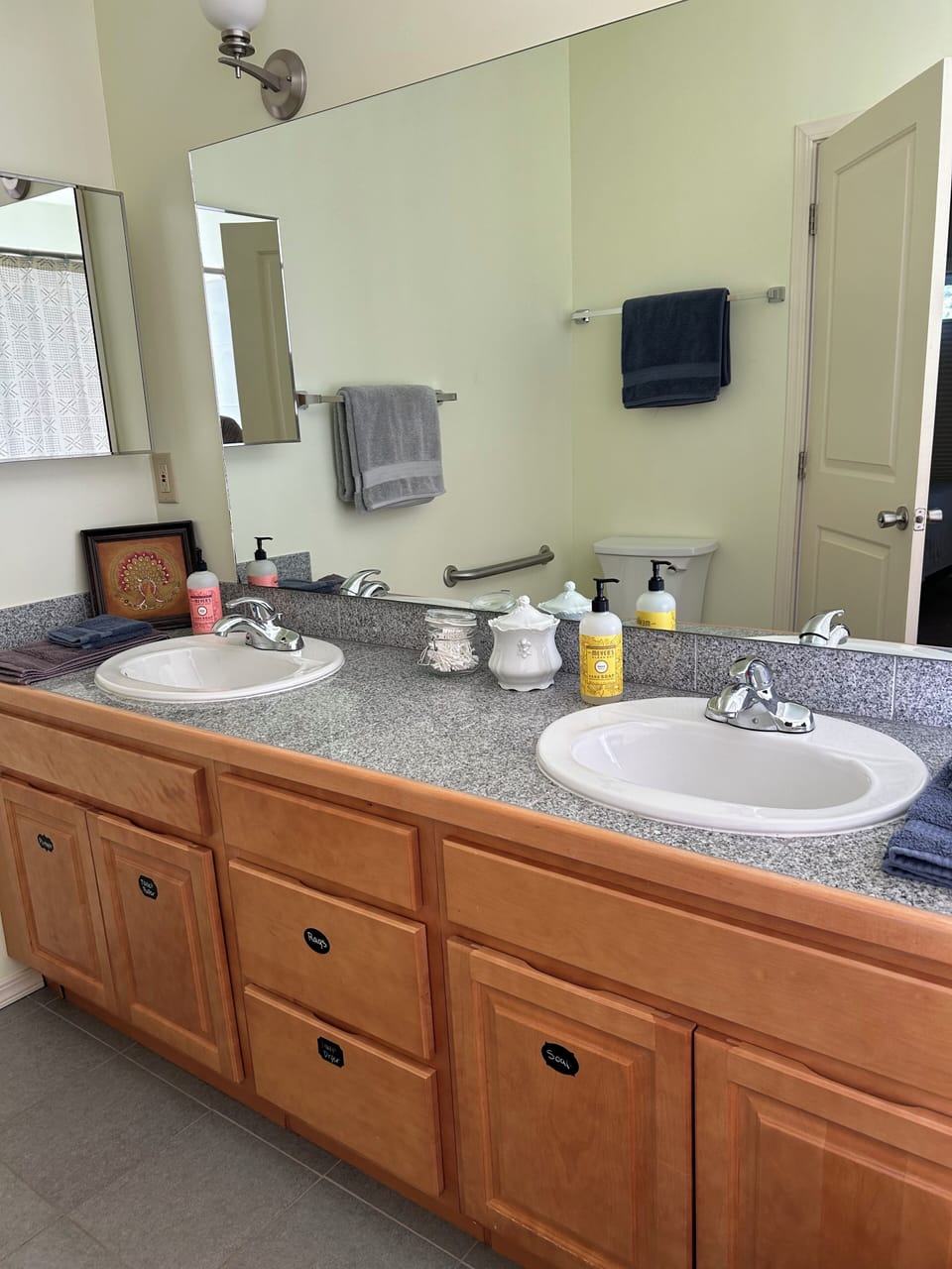 Master bathroom