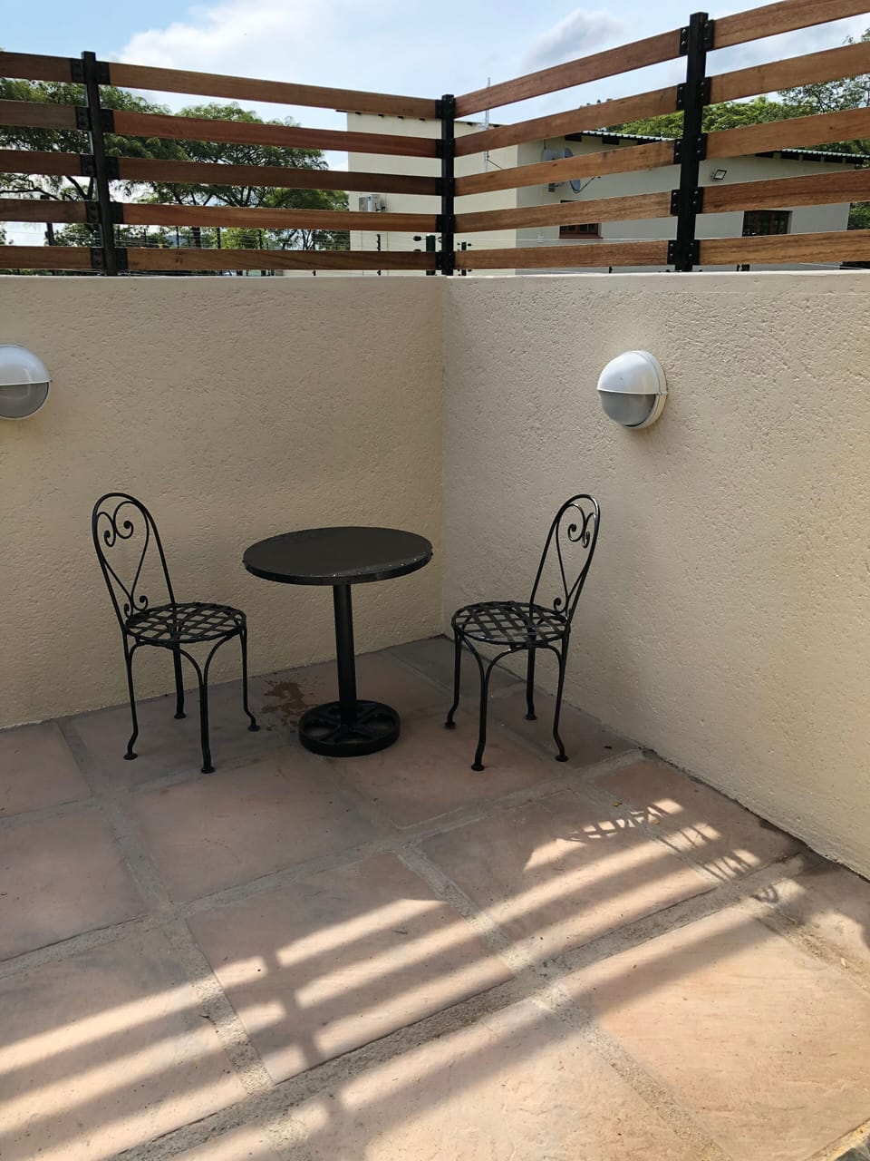 Private courtyard