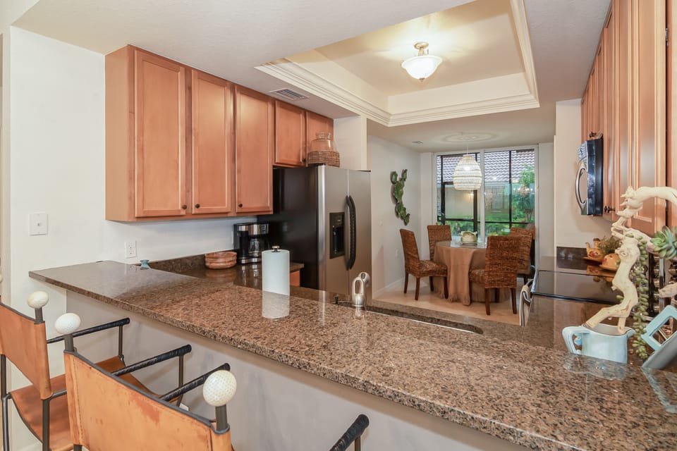 Bar and Kitchen.