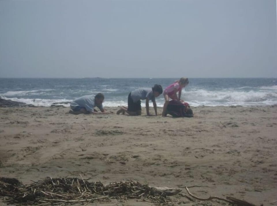 Reid state park 1/2 mile beach (there is also mile beach)