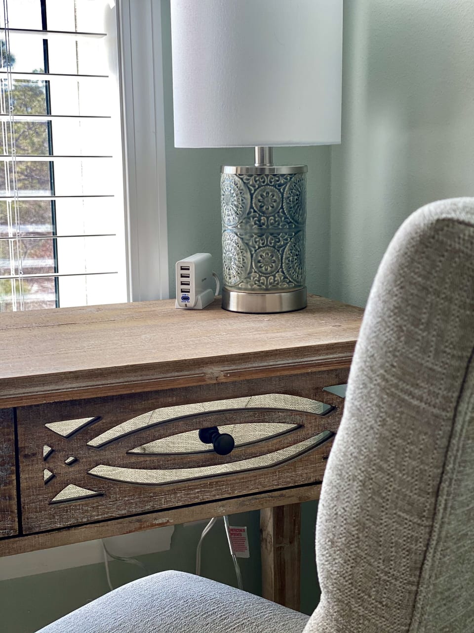 Work desk in Primary Bedroom