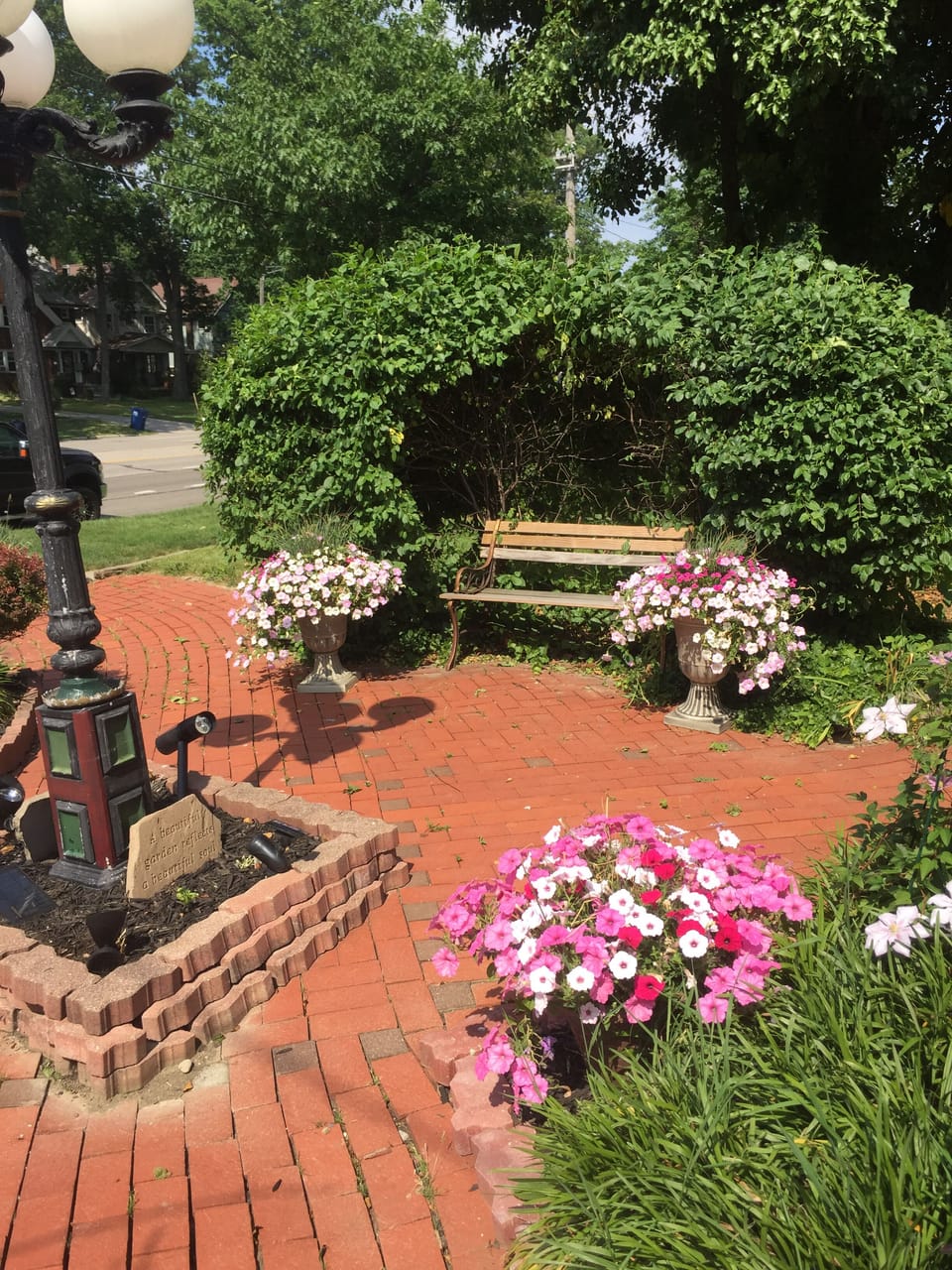 Front courtyard 