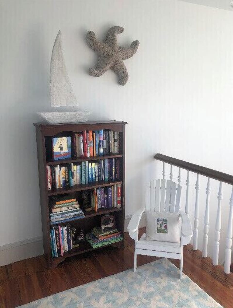 A wee book nook with something for everyone. 