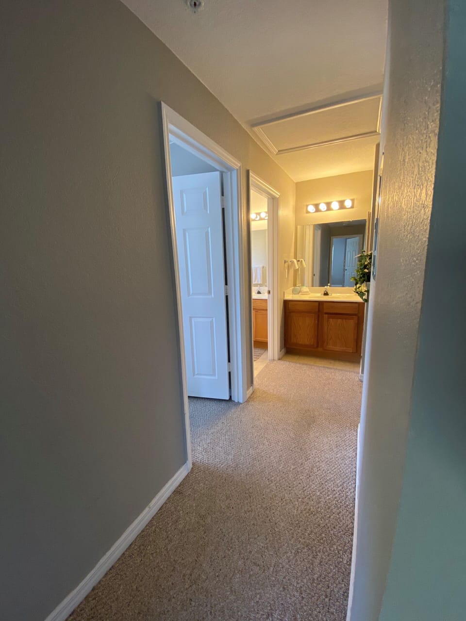 Hall vanity