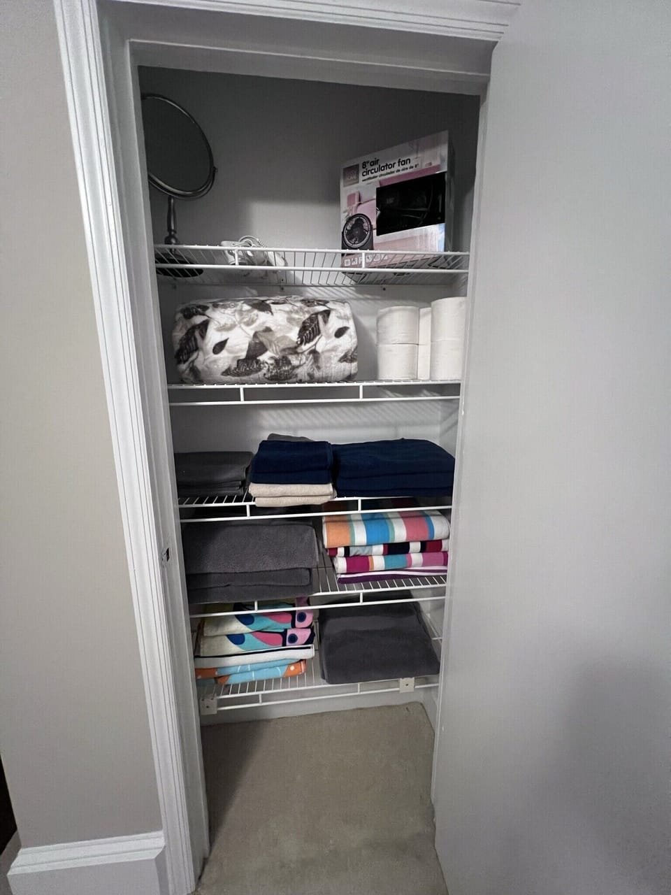 Master Bedroom Linen Closet 