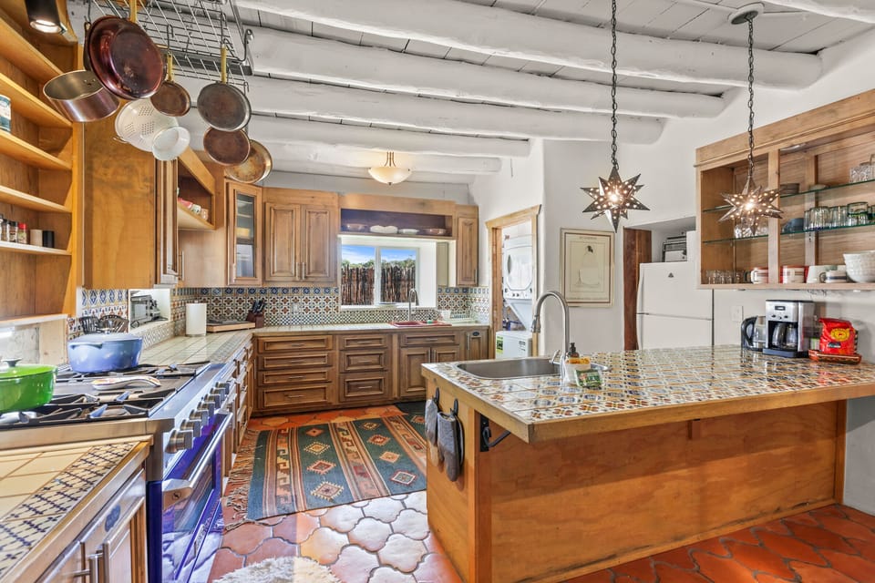Well Stocked Kitchen with everything you need to prepare a Nice Dinner