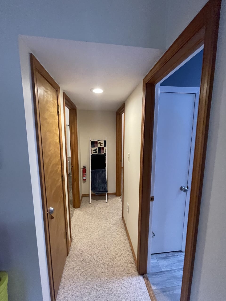 Loft Hall Way Leading to Bathroom And Bedroom 3 & 4 