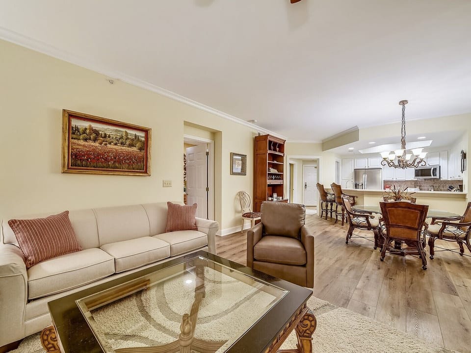 Living Room, Dining Area and Kitchen at 8133 Wendover Dunes