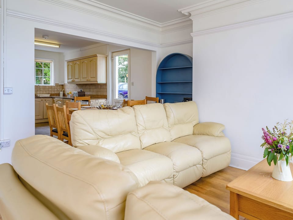 Living area | On The Beach - Yardley House, Downderry and Seaton, near Looe