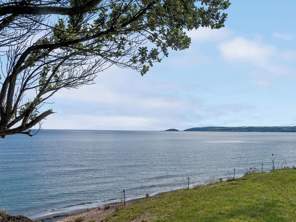 View of Looe island from Yardley House | By The Beach, Downderry and Seaton, near Looe