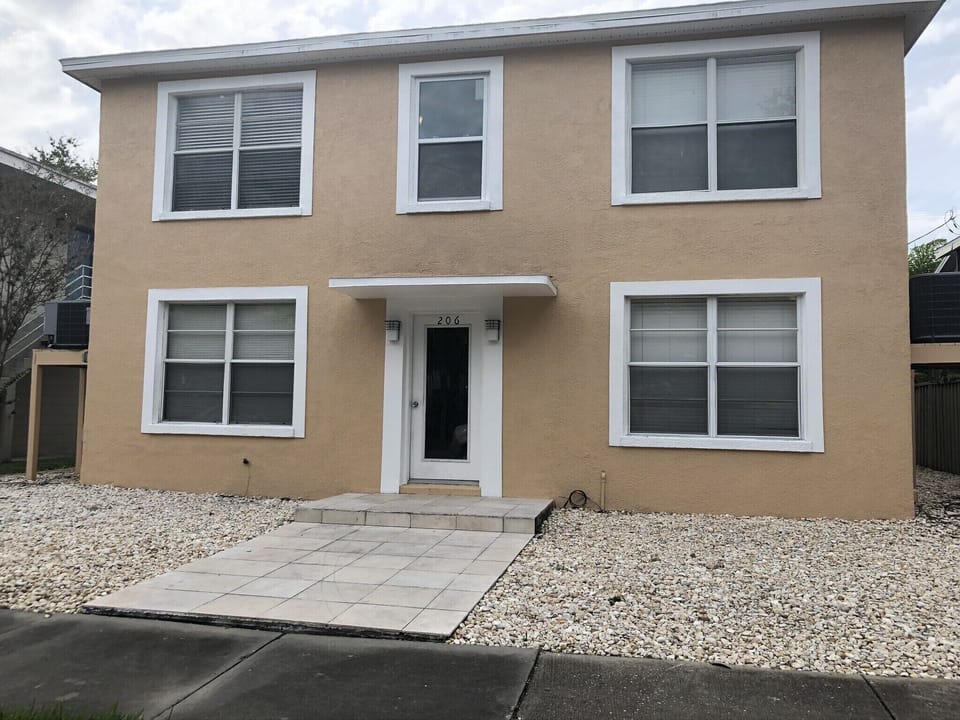 Front of the house