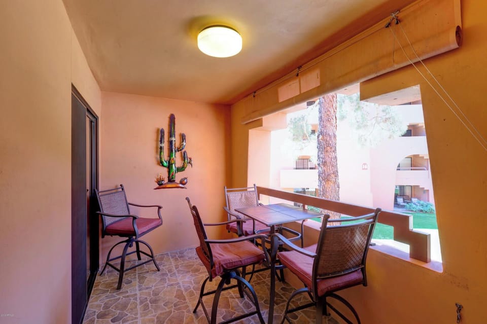 Patio off Kitchen and Guest Bedroom