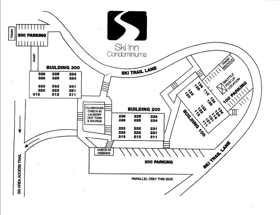 Ski Inn property Map