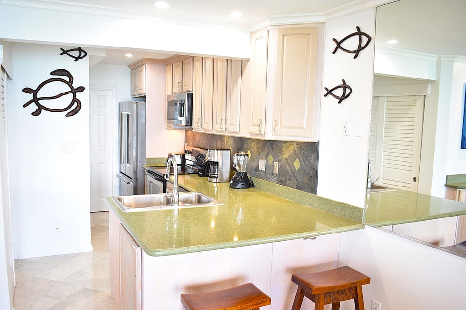 Fully equipped kitchen