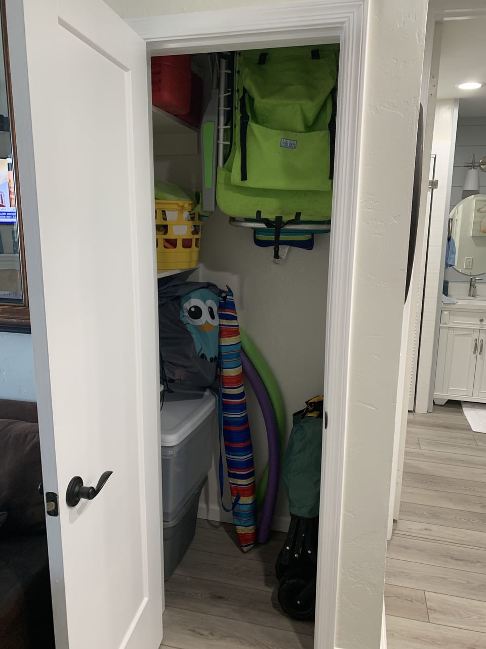 Beach Gear Closet