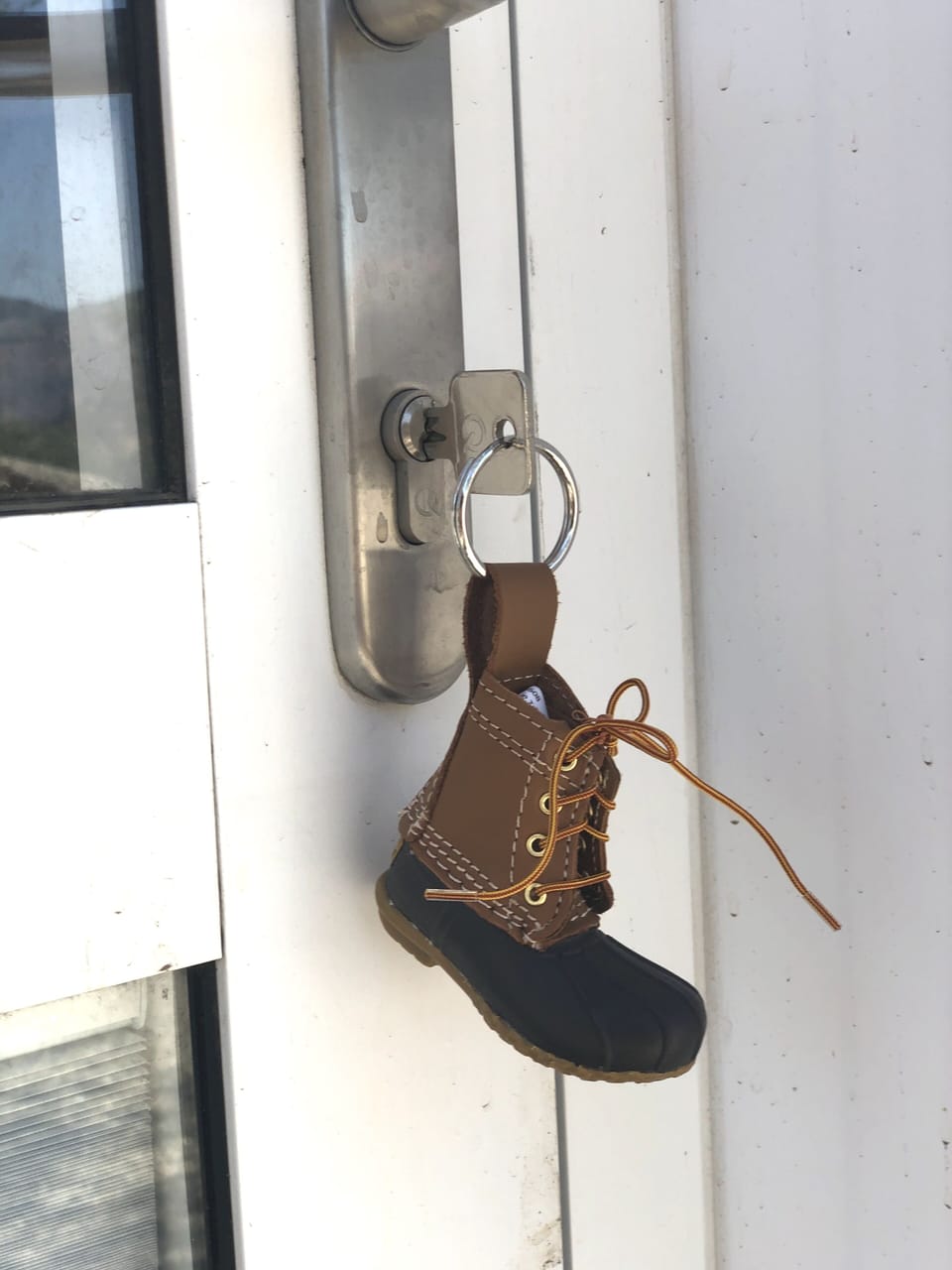 Lockable front door