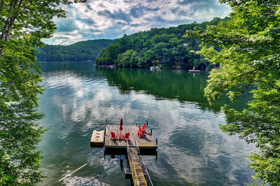 Private Dock on Lake Glenville