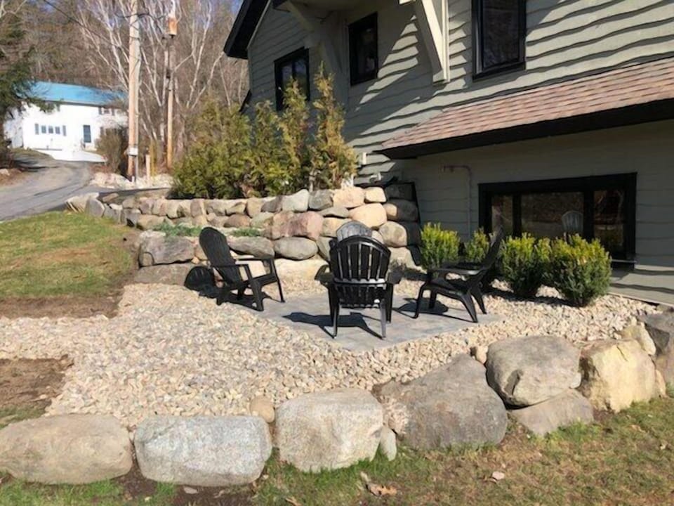 Outdoor patio for our guests!