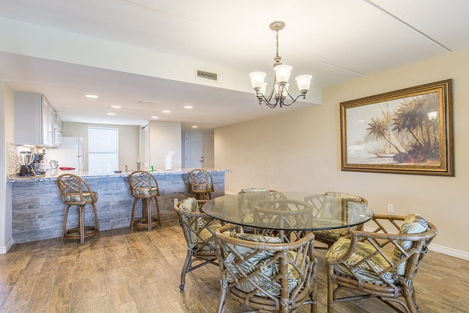 Open Concept Kitchen and Dining Area