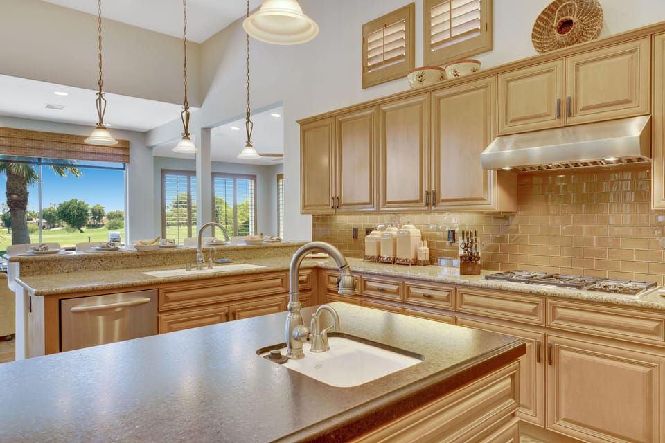 Kitchen with a view