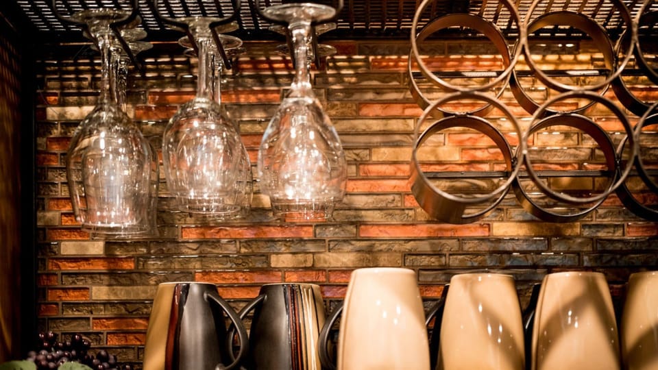 Fully stocked kitchen