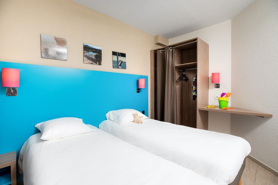 Relax on the comfortable beds.