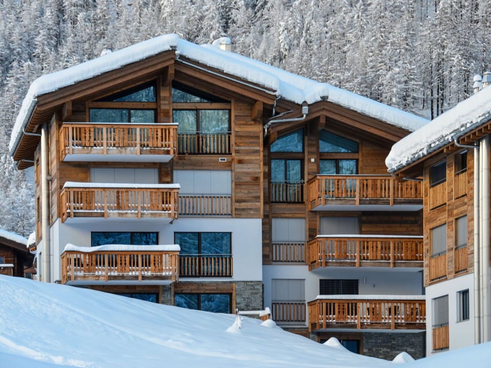 Snow, Building, Window, Wood, Slope, Tree, House, Cottage, Freezing, Biome