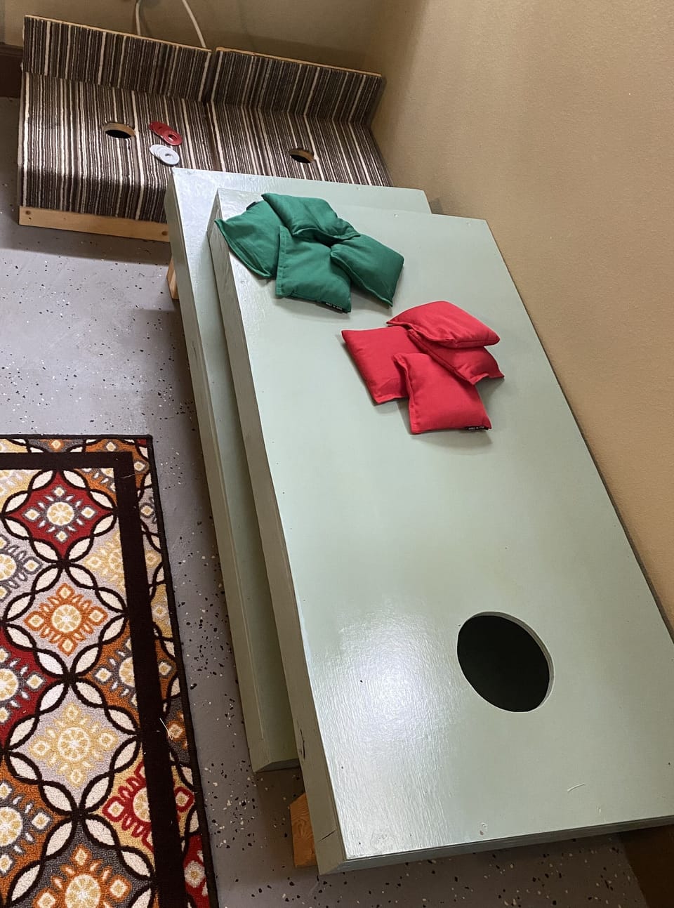 Time for fun... Washers & CornHole boards!
