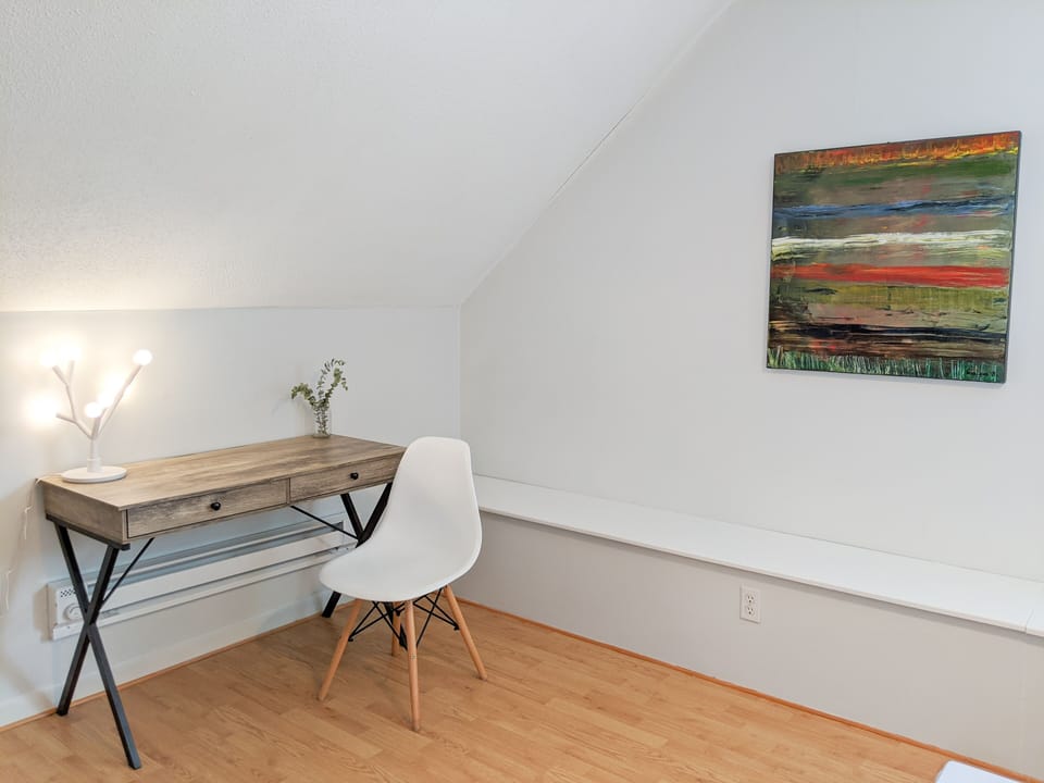 Bedroom 2 - Desk for work if you must