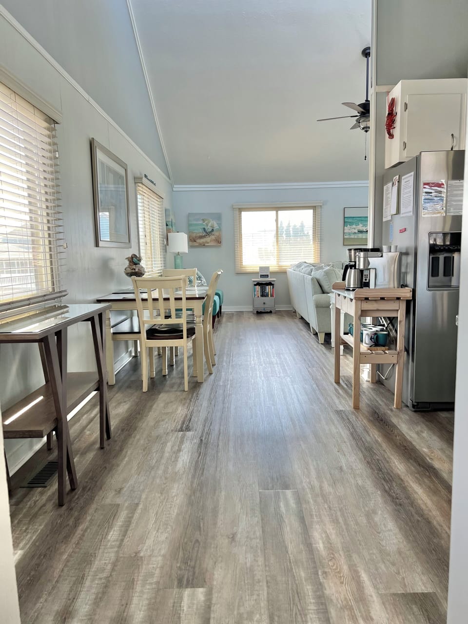 Kitchen view to great room