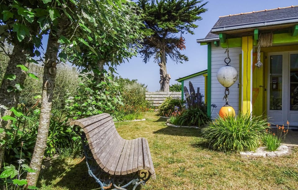 outside