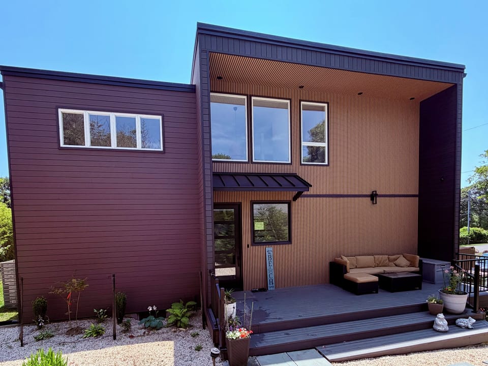 Front view of house